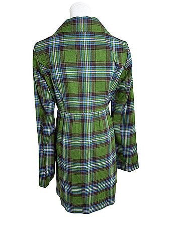 Susina green plaid  Coat (view 2)
