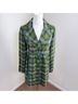 Susina 65% Polyester 35% Rayon 100% Acetate Plaid Green Coat Size M - photo 4