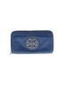 Tory Burch 100% Leather Blue Leather Wallet One size (estimated) - photo 1