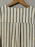 MICHAEL Michael Kors Stripes White Gold Brown Long Sleeve Blouse Size XL - photo 8