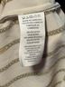 MICHAEL Michael Kors Stripes White Gold Brown Long Sleeve Blouse Size XL - photo 4