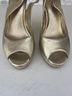 Lilly Pulitzer 100% Leather Gold Wedges Size 8 - photo 6