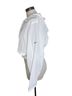 Nike Solid White Windbreaker Size M - photo 4