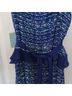 CeCe 100% Polyester Print Blue Green Casual Dress Size 12 - photo 7