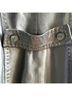 Anne Klein 100% Leather Black Coat Size L - photo 11