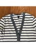 J.Crew Stripes White Blue Cardigan Size XS - photo 4