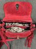 Stuart Weitzman 100% Suede Red Crossbody Bag One size - photo 3