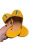 Tieks 100% Leather Yellow Flats Size 5 - photo 1