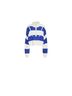 STAUD Stripes Blue White Pullover Sweater Size M - photo 1
