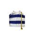 STAUD Stripes Blue White Pullover Sweater Size M - photo 4