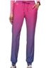 FIGS Print Pink Purple Active Pants Size XS - photo 1