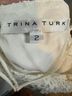 Trina Turk 100% Polyester Floral White Cocktail Dress Size 2 - photo 3