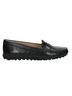 Ecco 100% Leather Solid Black Flats Size 6 - photo 4