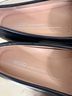 Ecco 100% Leather Solid Black Flats Size 6 - photo 3