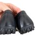 Ecco 100% Leather Solid Black Flats Size 6 - photo 2