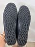 Ecco 100% Leather Solid Black Flats Size 6 - photo 9