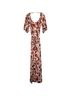 Alexia Admor Floral Pink Red Burgundy Orange Casual Dress Size XL - photo 2