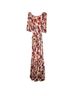 Alexia Admor Floral Pink Red Burgundy Orange Casual Dress Size XL - photo 3