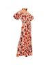 Alexia Admor Floral Pink Red Burgundy Orange Casual Dress Size XL - photo 10