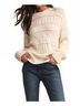 Z Supply Print White Cento Cable Sweater Size M - photo 2