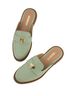 Andrea Green Women's Flat Moccasin Mule Size 6 - photo 4
