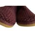 Ugg Argyle Burgundy Purple Boots Size 6 - photo 4