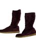 Ugg Argyle Burgundy Purple Boots Size 6 - photo 1