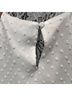 BB Dakota 100% Polyester Polka Dots White Sleeveless T-Shirt Size S - photo 5