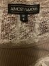 Almost Famous Brown Ivory Long Sleeve Blouse Size S - photo 3