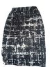 Apt. 9 100% Other Graphic Black Formal Skirt Size M - photo 1