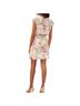 MSK 100% Polyester Floral Purple Ivory Casual Dress Size M (petite) - photo 4