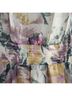 MSK 100% Polyester Floral Purple Ivory Casual Dress Size M (petite) - photo 7