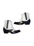 Lucchese Black White Boots Size 9 - photo 1