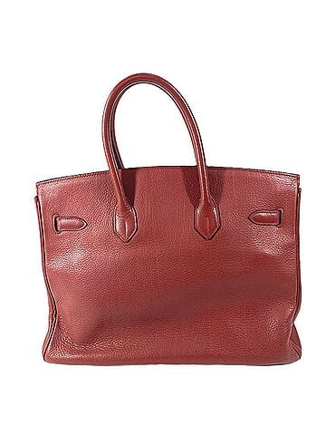 Hermès HERMES Birkin 35 Tote Bag Handbag Ardennes Men's Women's Rouge H Estimated Wine Red (view 2)