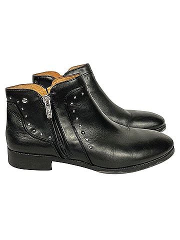 Pikolinos Royal Embellished Leather Ankle Boots (view 2)