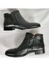 Pikolinos 100% Leather Solid Black Ankle Boots Size EU 38 - photo 7