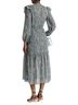 Maje Floral Blue Casual Dress Size 6 - photo 2