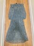 Maje Floral Blue Casual Dress Size 6 - photo 3