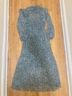 Maje Floral Blue Casual Dress Size 6 - photo 6