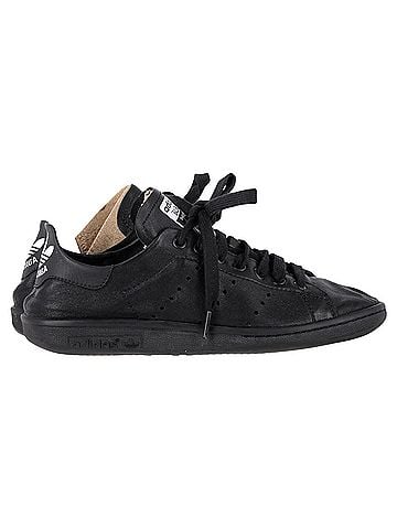 Balenciaga Balenciaga x Adidas Stan Smith Sneakers in Black Leather (view 1)