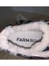 FARM Rio Blue Red Ivory Sneakers Size 8 1/2 - photo 6