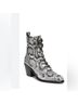 Diane von Furstenberg Snake Print Multi Color Ankle Boots Size 11 - photo 3