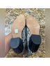 Diane von Furstenberg Snake Print Multi Color Ankle Boots Size 11 - photo 6