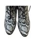Diane von Furstenberg Snake Print Multi Color Ankle Boots Size 11 - photo 2