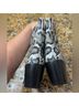 Diane von Furstenberg Snake Print Multi Color Ankle Boots Size 11 - photo 8