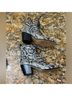 Diane von Furstenberg Snake Print Multi Color Ankle Boots Size 11 - photo 4