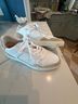 fat face 100% Leather White Tan Sneakers Size 9 - photo 4