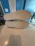 fat face 100% Leather White Tan Sneakers Size 9 - photo 7