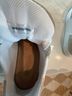 fat face 100% Leather White Tan Sneakers Size 9 - photo 5