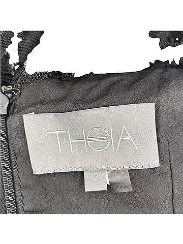 Theia Kari Embroidered Cocktail Dress (view 2)